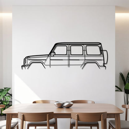 AMG G63 - Car Metal Silhouette Wall Art - Car Enthusiast Gift - Laser-cut Garage Decor