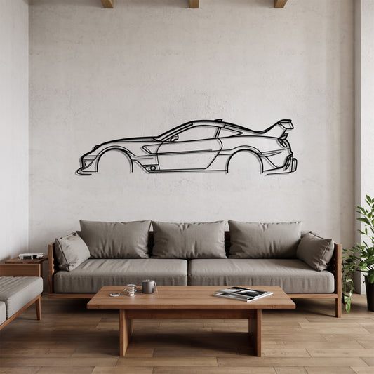 599XX - Car Metal Silhouette Wall Art - Car Enthusiast Gift - Laser-cut Garage Decor
