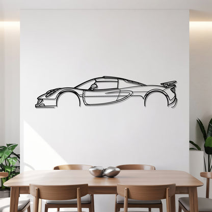 Venom GT - Car Metal Silhouette Wall Art - Car Enthusiast Gift - Laser-cut Garage Decor