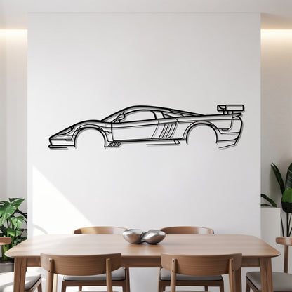 S7 Competition - Car Metal Silhouette Wall Art - Car Enthusiast Gift - Laser-cut Garage Decor