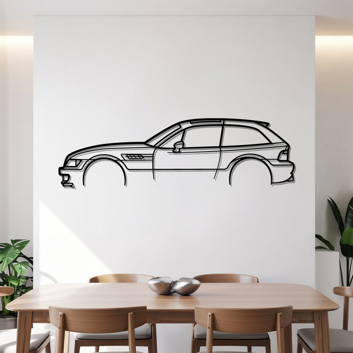 Z3 M Coupe - Car Metal Silhouette Wall Art - Car Enthusiast Gift - Laser-cut Garage Decor