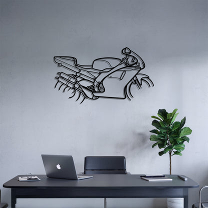 RS 250 - Motorcycle Metal Silhouette Wall Art - Bikers Gift - Garage Decor