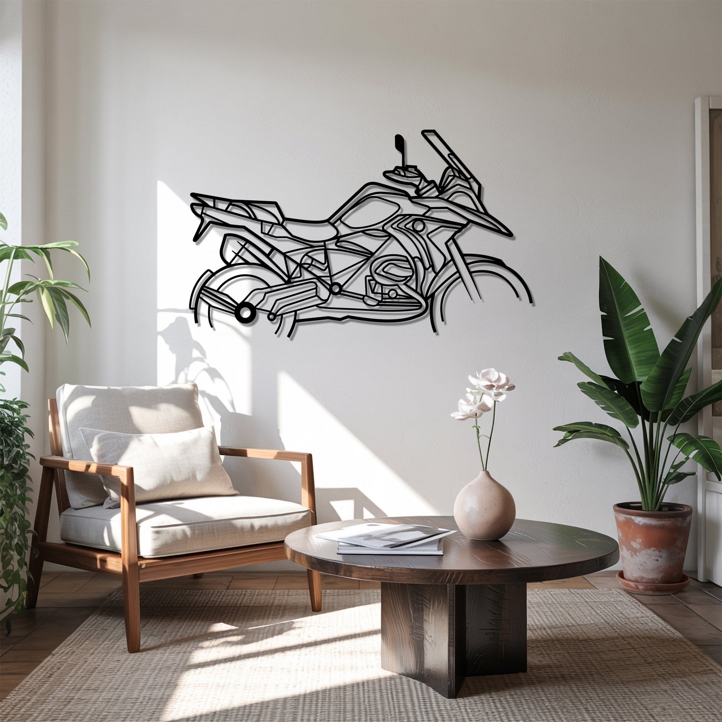 GS1200 - Motorcycle Metal Silhouette Wall Art - Bikers Gift - Garage Decor