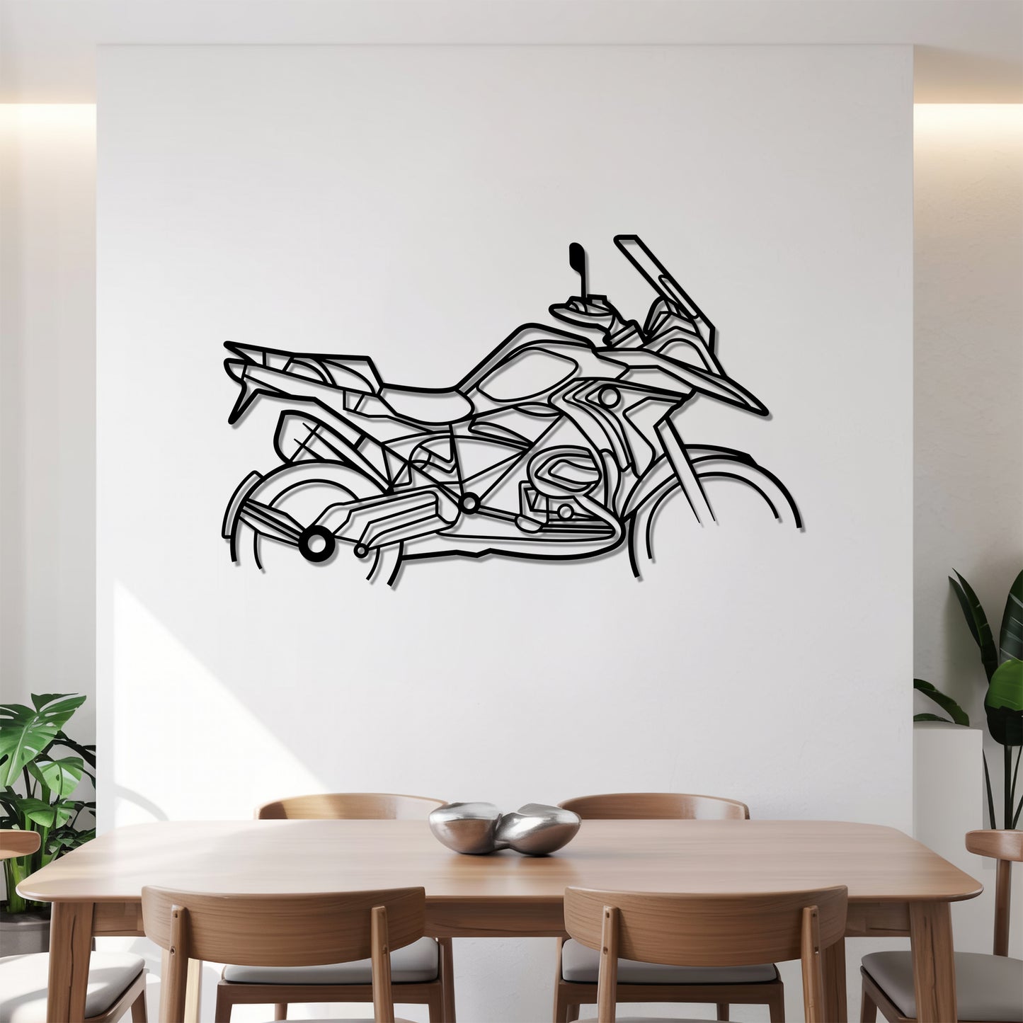 GS1200 - Motorcycle Metal Silhouette Wall Art - Bikers Gift - Garage Decor