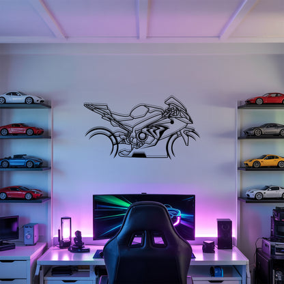 S1000RR - Motorcycle Metal Silhouette Wall Art - Bikers Gift - Garage Decor