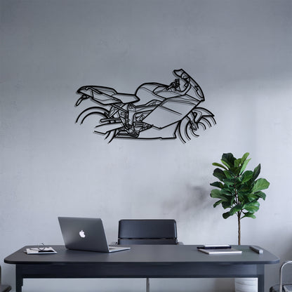 K 1200 S - Motorcycle Metal Silhouette Wall Art - Bikers Gift - Garage Decor