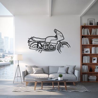 R 100 RS - Motorcycle Metal Silhouette Wall Art - Bikers Gift - Garage Decor