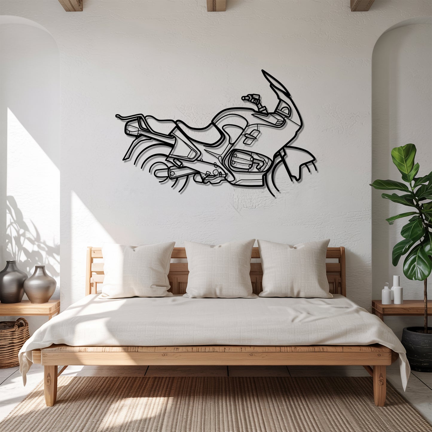 R 1100 RT - Motorcycle Metal Silhouette Wall Art - Bikers Gift - Garage Decor