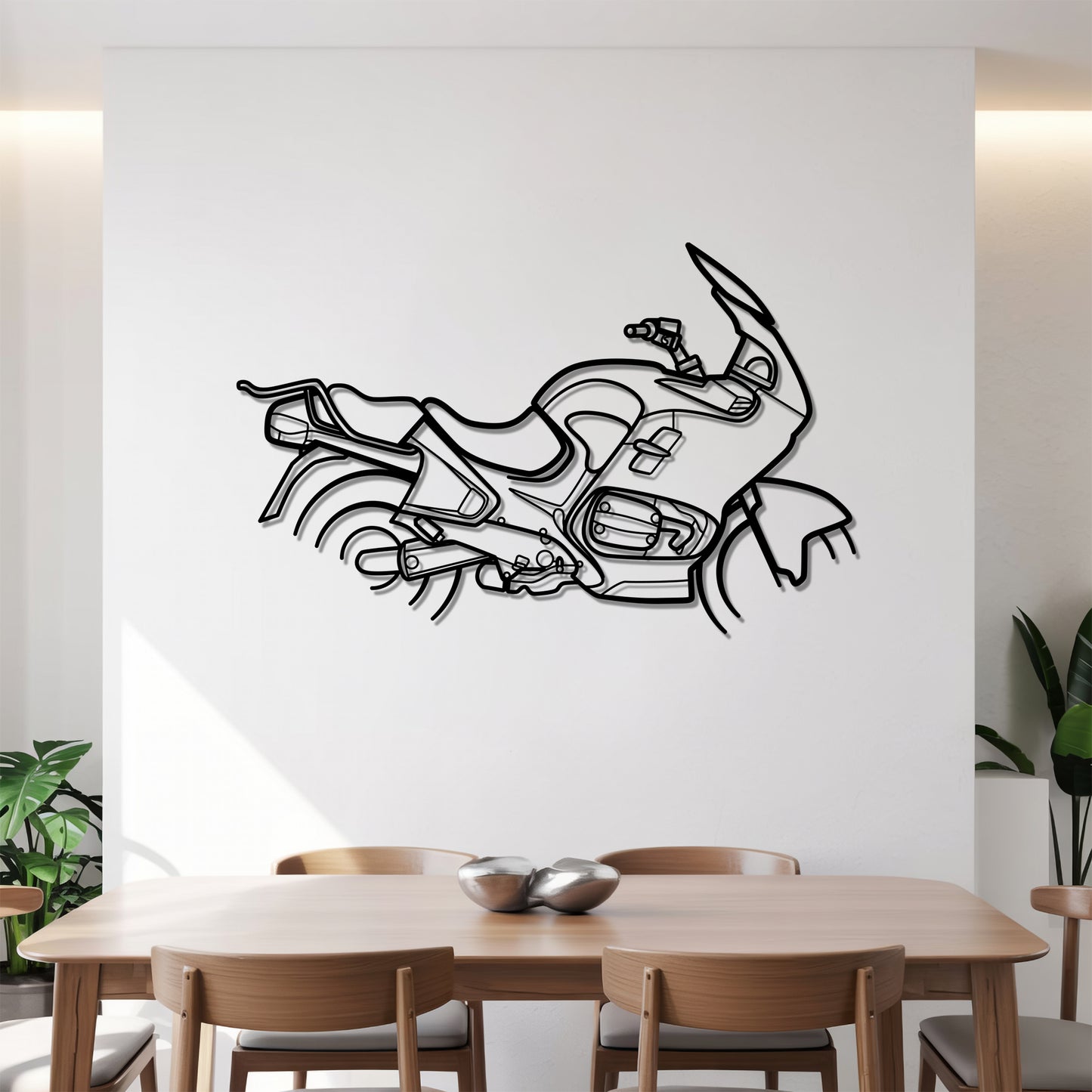 R 1100 RT - Motorcycle Metal Silhouette Wall Art - Bikers Gift - Garage Decor