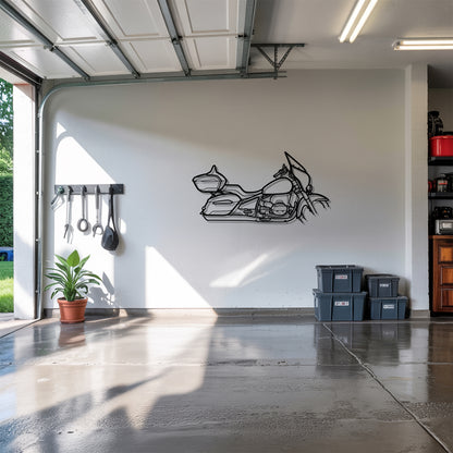 R 18 Transcontinental - Motorcycle Metal Silhouette Wall Art - Bikers Gift - Garage Decor