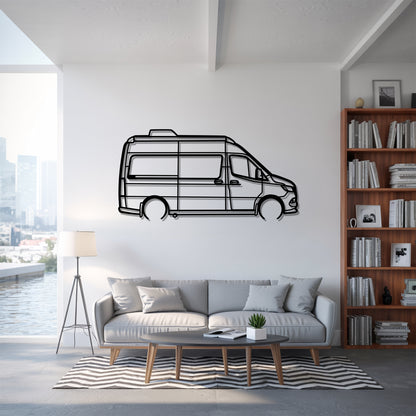 Interstate 19 - Camper/RV Silhouette - Motorhome Metal Wall Art - Laser-Cut Camping Decor - Road Trip Life