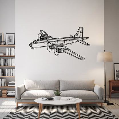 CP 170 Argus - Airplane Metal Silhouette Wall Art - Aviation Gift - Pilot Office Decor