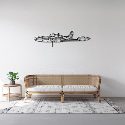 310R - Airplane Metal Silhouette Wall Art - Aviation Gift - Pilot Office Decor