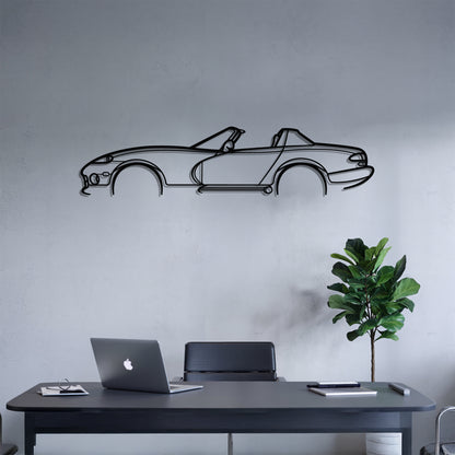 Viper RT_10 - Car Metal Silhouette Wall Art - Car Enthusiast Gift - Laser-cut Garage Decor