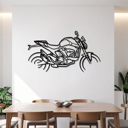 Monster 937 - Motorcycle Metal Silhouette Wall Art - Bikers Gift - Garage Decor