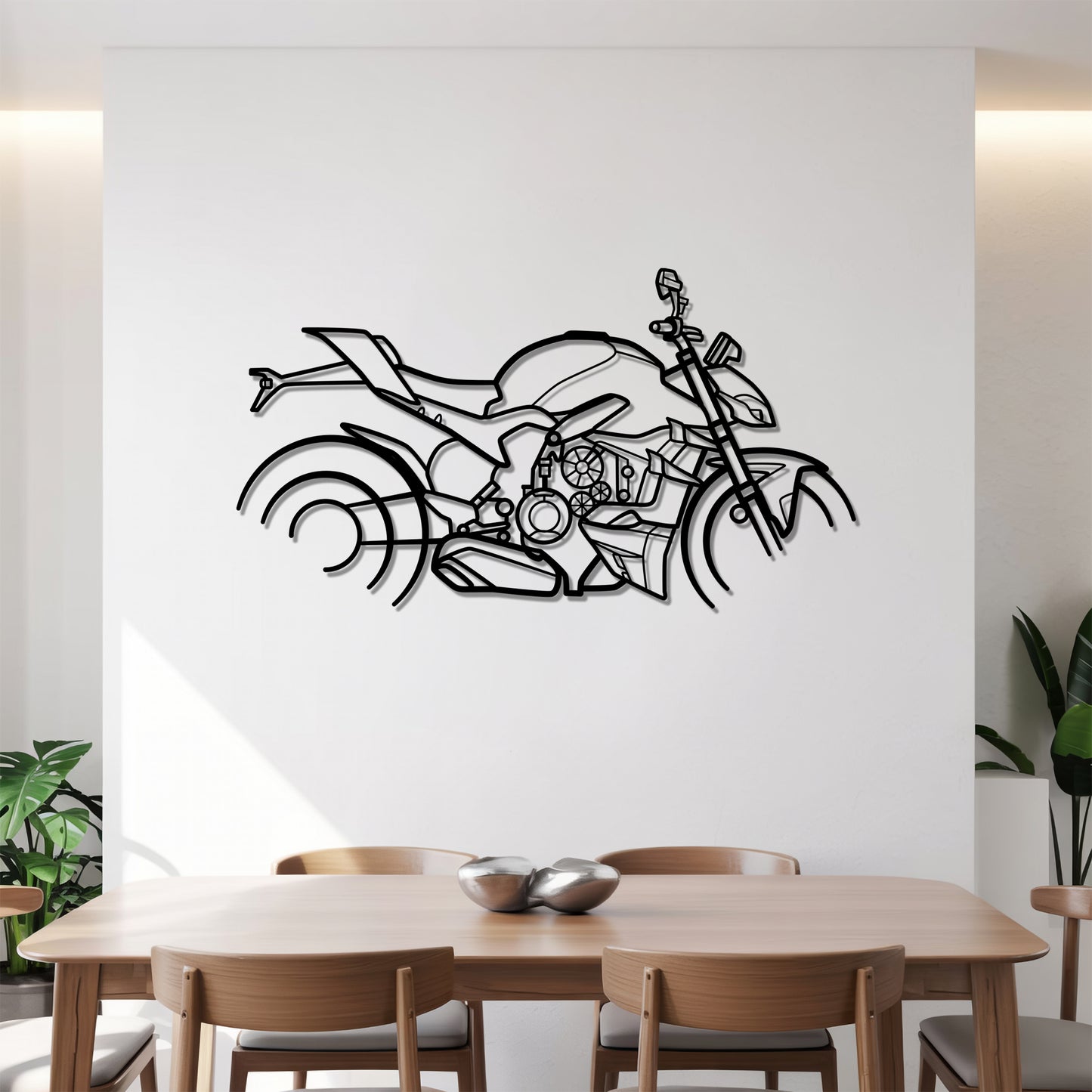 Streetfighter V4 S - Motorcycle Metal Silhouette Wall Art - Bikers Gift - Garage Decor
