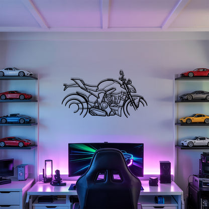 Streetfighter V4 S - Motorcycle Metal Silhouette Wall Art - Bikers Gift - Garage Decor