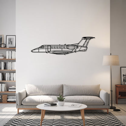 Phenom 300 - Airplane Metal Silhouette Wall Art - Aviation Gift - Pilot Office Decor