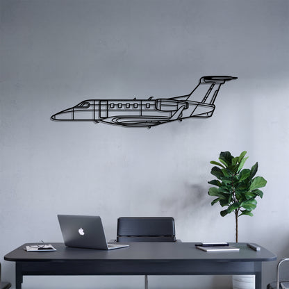 Phenom 300 - Airplane Metal Silhouette Wall Art - Aviation Gift - Pilot Office Decor