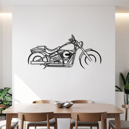 Breakout - Motorcycle Metal Silhouette Wall Art - Bikers Gift - Garage Decor