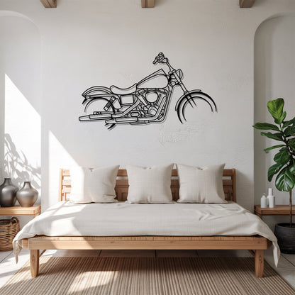 Street Bob - Motorcycle Metal Silhouette Wall Art - Bikers Gift - Garage Decor