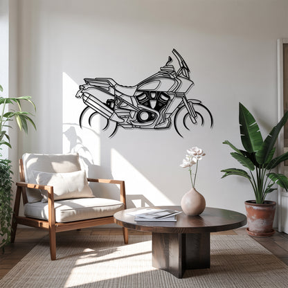 Pan America - Motorcycle Metal Silhouette Wall Art - Bikers Gift - Garage Decor