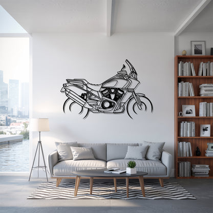 Pan America - Motorcycle Metal Silhouette Wall Art - Bikers Gift - Garage Decor