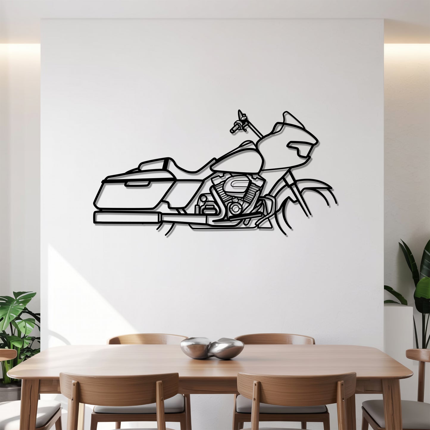 Road Glide - Motorcycle Metal Silhouette Wall Art - Bikers Gift - Garage Decor