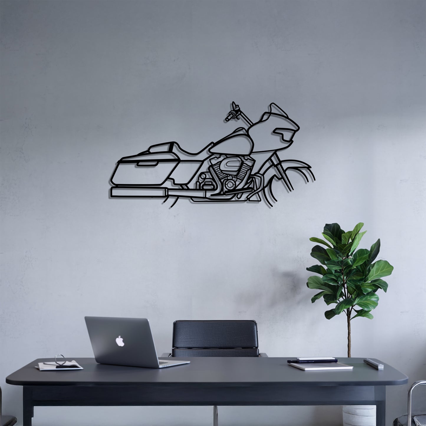 Road Glide - Motorcycle Metal Silhouette Wall Art - Bikers Gift - Garage Decor