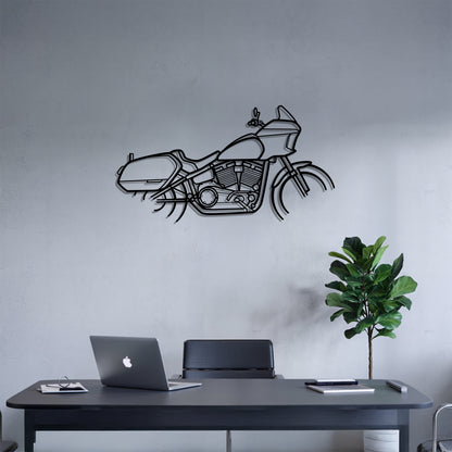Low Rider ST - Motorcycle Metal Silhouette Wall Art - Bikers Gift - Garage Decor
