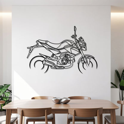 Grom 4 - Motorcycle Metal Silhouette Wall Art - Bikers Gift - Garage Decor