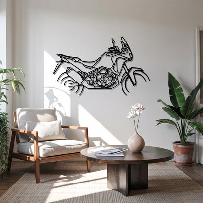Africa Twin CRF1100L - Motorcycle Metal Silhouette Wall Art - Bikers Gift - Garage Decor
