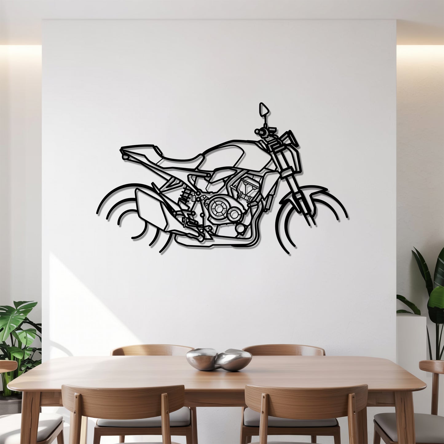 CB1000R - Motorcycle Metal Silhouette Wall Art - Bikers Gift - Garage Decor