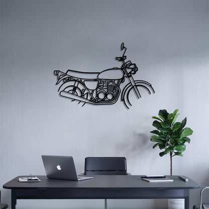 CB500 Four - Motorcycle Metal Silhouette Wall Art - Bikers Gift - Garage Decor