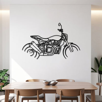 FTR 1200 - Motorcycle Metal Silhouette Wall Art - Bikers Gift - Garage Decor