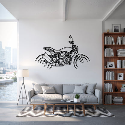 FTR 1200 - Motorcycle Metal Silhouette Wall Art - Bikers Gift - Garage Decor