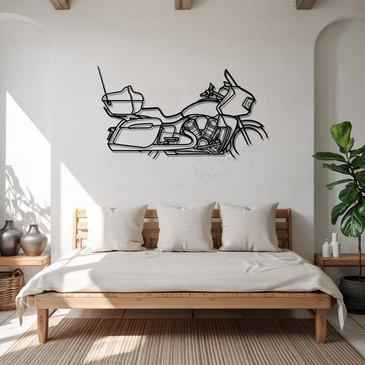 Pursuit Limited - Motorcycle Metal Silhouette Wall Art - Bikers Gift - Garage Decor