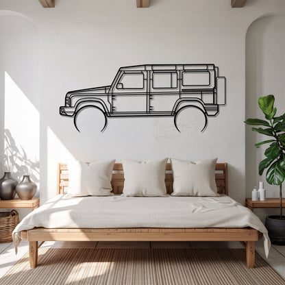Grenadier Detailed - Car Metal Silhouette Wall Art - Car Enthusiast Gift - Laser-cut Garage Decor