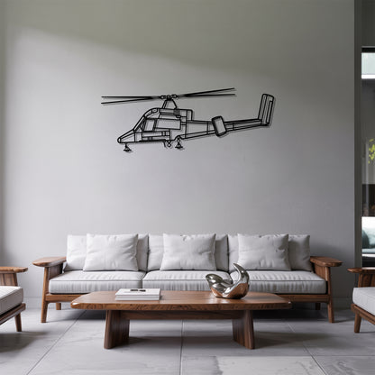 K-MAX - Helicopter Metal Silhouette Wall Art - Aviation Gift - Pilot Office Decor