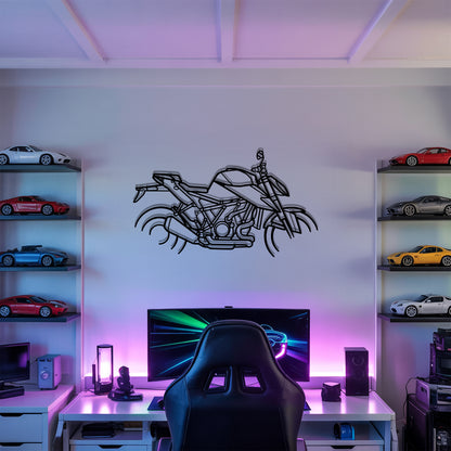 1290 Super Duke R - Motorcycle Metal Silhouette Wall Art - Bikers Gift - Garage Decor