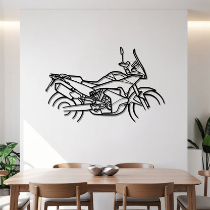 890 Adventure R - Motorcycle Metal Silhouette Wall Art - Bikers Gift - Garage Decor