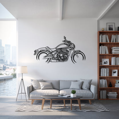 Vulcan S - Motorcycle Metal Silhouette Wall Art - Bikers Gift - Garage Decor