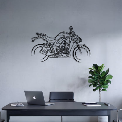 Z1000 - Motorcycle Metal Silhouette Wall Art - Bikers Gift - Garage Decor