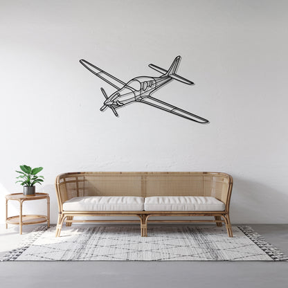 Evolution - Airplane Metal Silhouette Wall Art - Aviation Gift - Pilot Office Decor