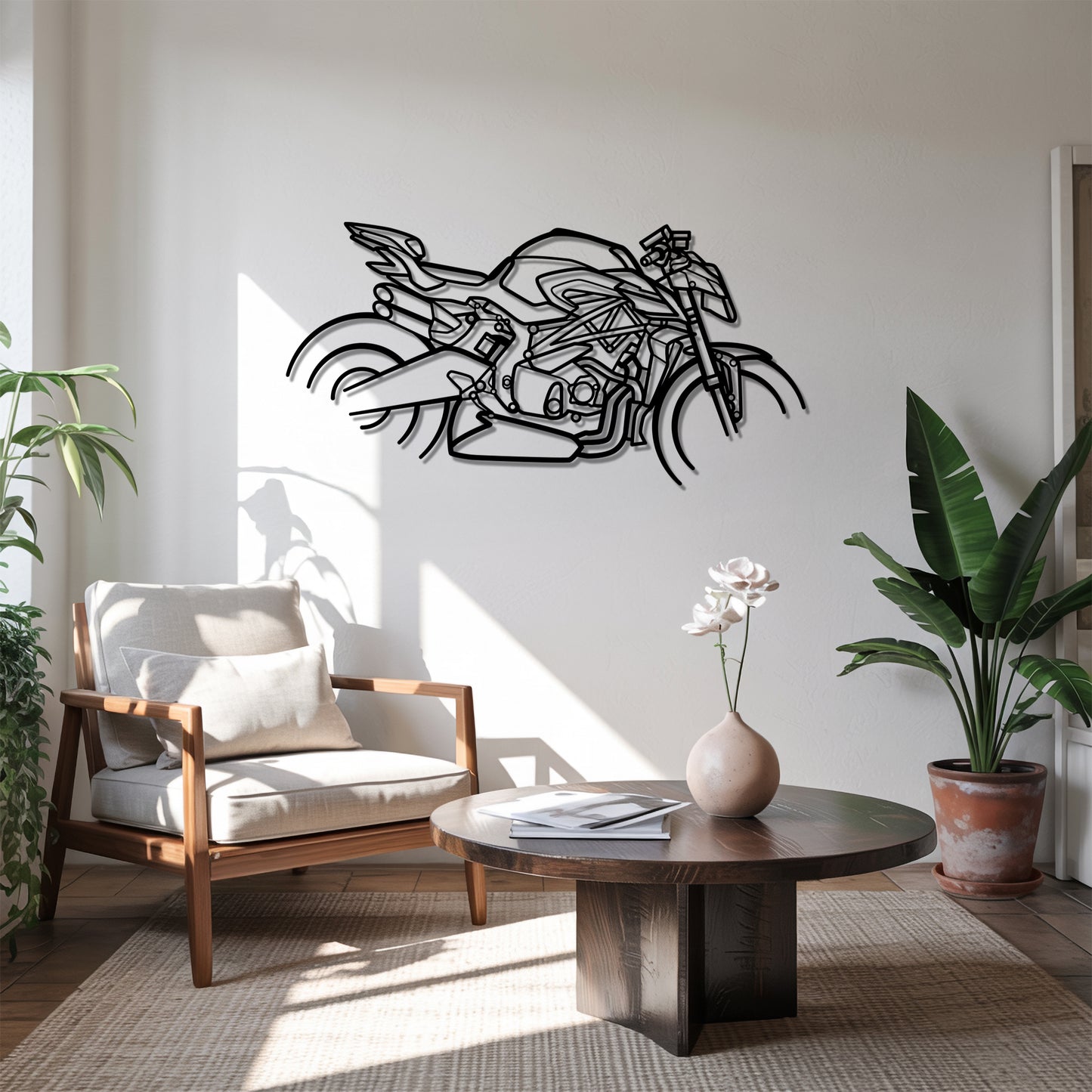 Brutale 1000 RR - Motorcycle Metal Silhouette Wall Art - Bikers Gift - Garage Decor