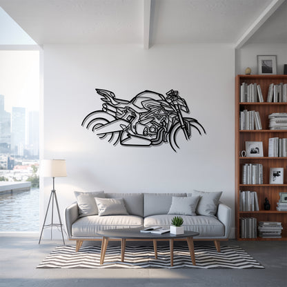 Brutale 1000 RR - Motorcycle Metal Silhouette Wall Art - Bikers Gift - Garage Decor