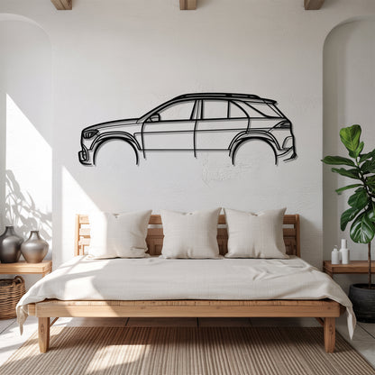 AMG GLE63S SUV - Car Metal Silhouette Wall Art - Car Enthusiast Gift - Laser-cut Garage Decor