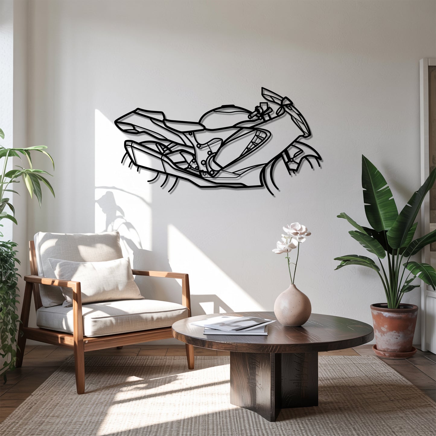 Hayabusa GSX1300R - Motorcycle Metal Silhouette Wall Art - Bikers Gift - Garage Decor