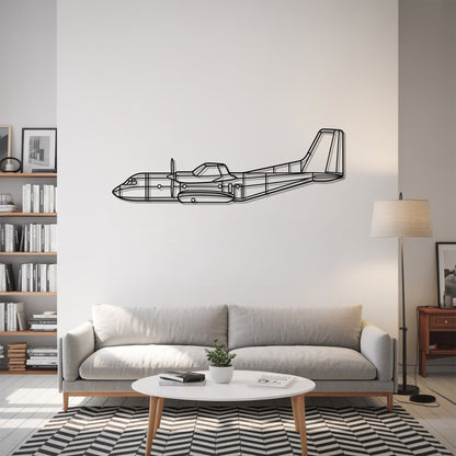 C160 - Airplane Metal Silhouette Wall Art - Aviation Gift - Pilot Office Decor