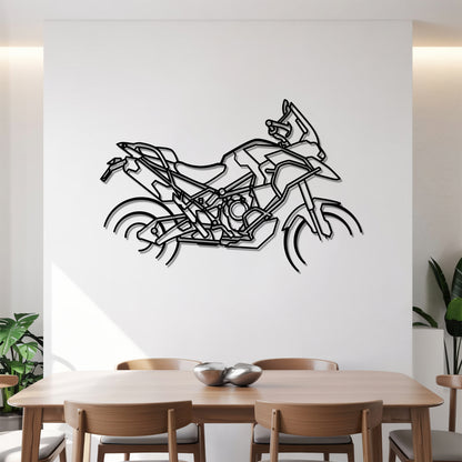 Tiger 1200 Rally Explorer - Motorcycle Metal Silhouette Wall Art - Bikers Gift - Garage Decor